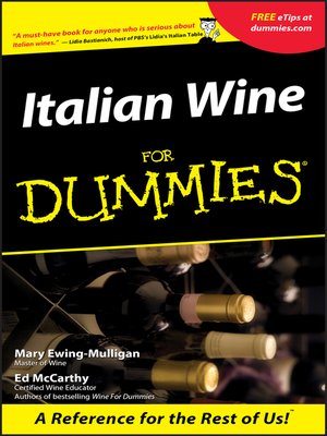 cover image of Italian Wine For Dummies